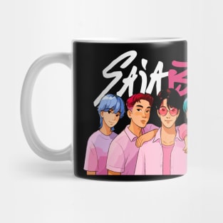 Saja Boys KPop Demon Hunters Saja Boys Shirt Merch Characters Members Jinu Abby Mystery Mug